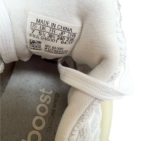 Women's adidas UltraBOOST White/Grey Running Shoes Size 7 - Picture 9 of 9